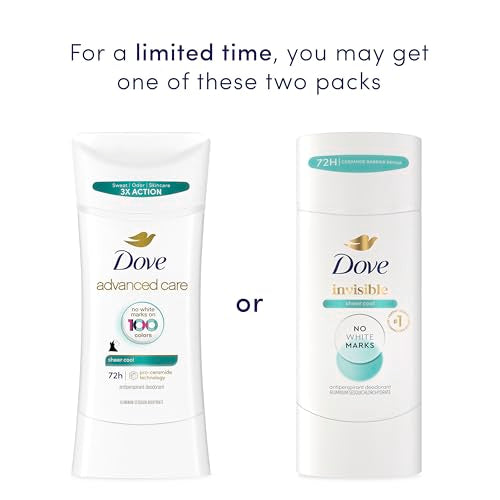 Dove Advanced Care Antiperspirant Deodorant Sheer Cool 72-Hour Protection
