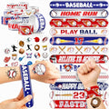 Baseball Party Set - 72 Piece Favor Bundle with Tattoos & Slap Bracelets