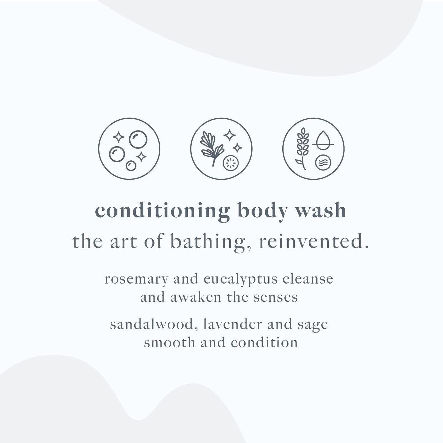 Dermalogica Conditioning Hand + Body Wash (10 Fl Oz) Shower Gel with Tea Tree Oil and Eucalyptus Oil - Gently Conditions and Cleanses