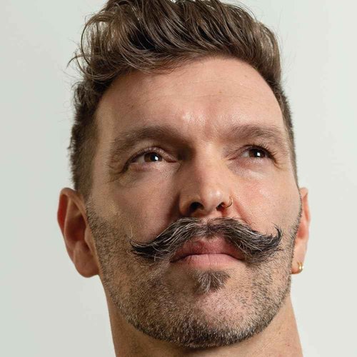 ZEUS Handmade Saw-Cut Mustache Comb for Men, Fine Tooth, Durable, Hand Polished Pocket Beard Comb, Grooming Essential (3 PACK) Traditional