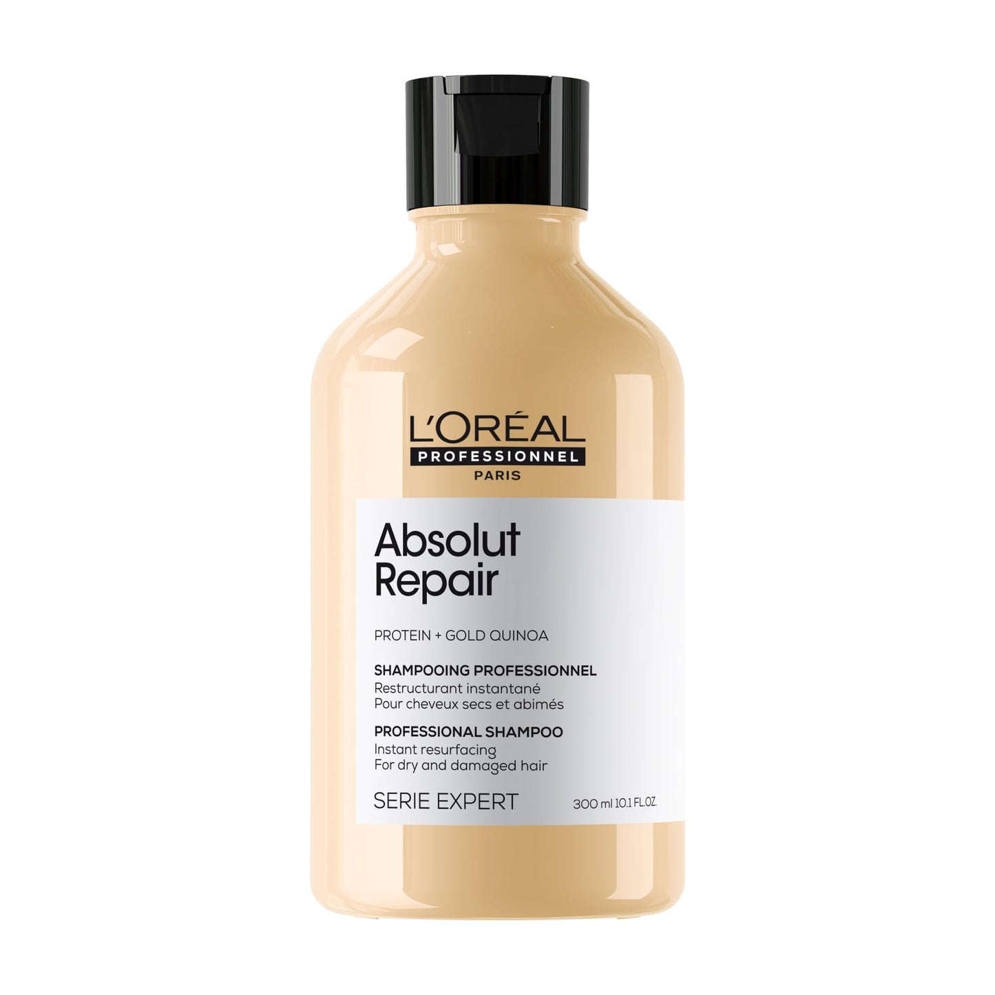 L'Oreal Professionnel Paris Absolut Repair Shampoo – Nourishing Protein Shampoo For Dry, Damaged Hair, Repairs Damage and Provides Shine