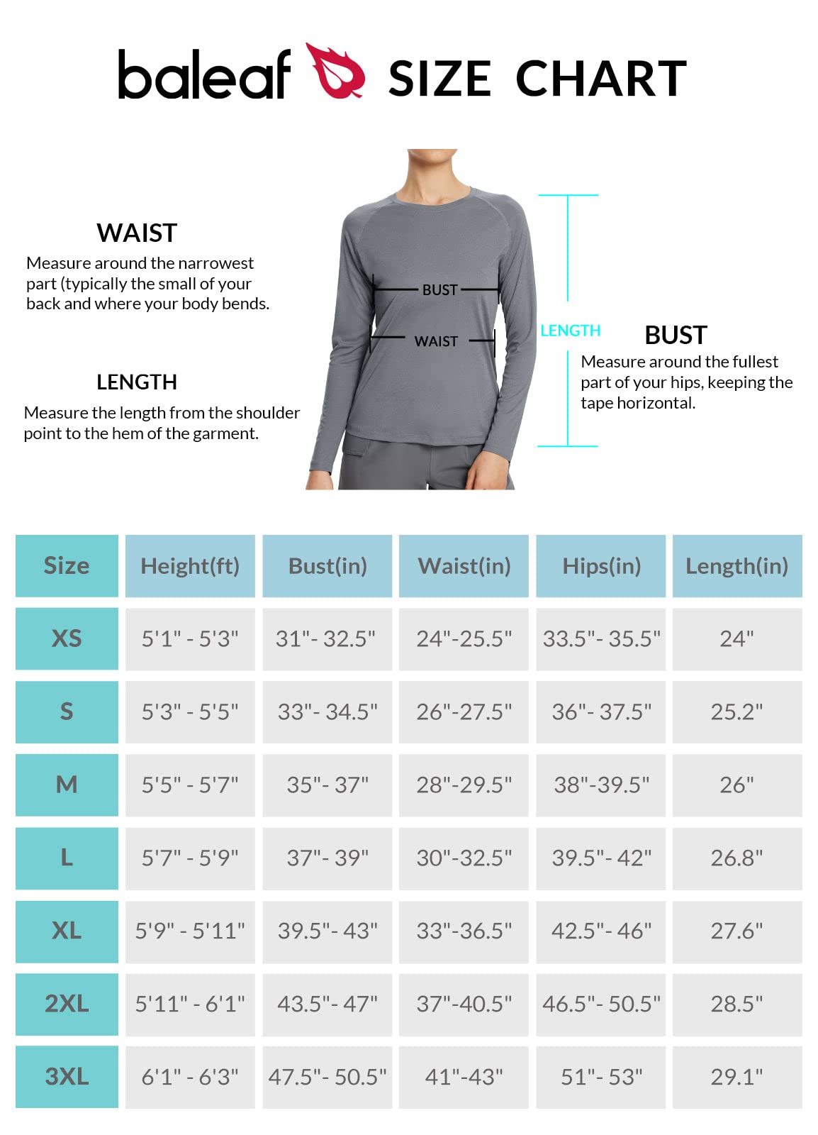 BALEAF Women's Workout Shirts Long Sleeve Running Tops Quick Dry Moisture Wicking Athletic T-Shirts for Exercise Gym Sports Yoga Heather Light Grey S