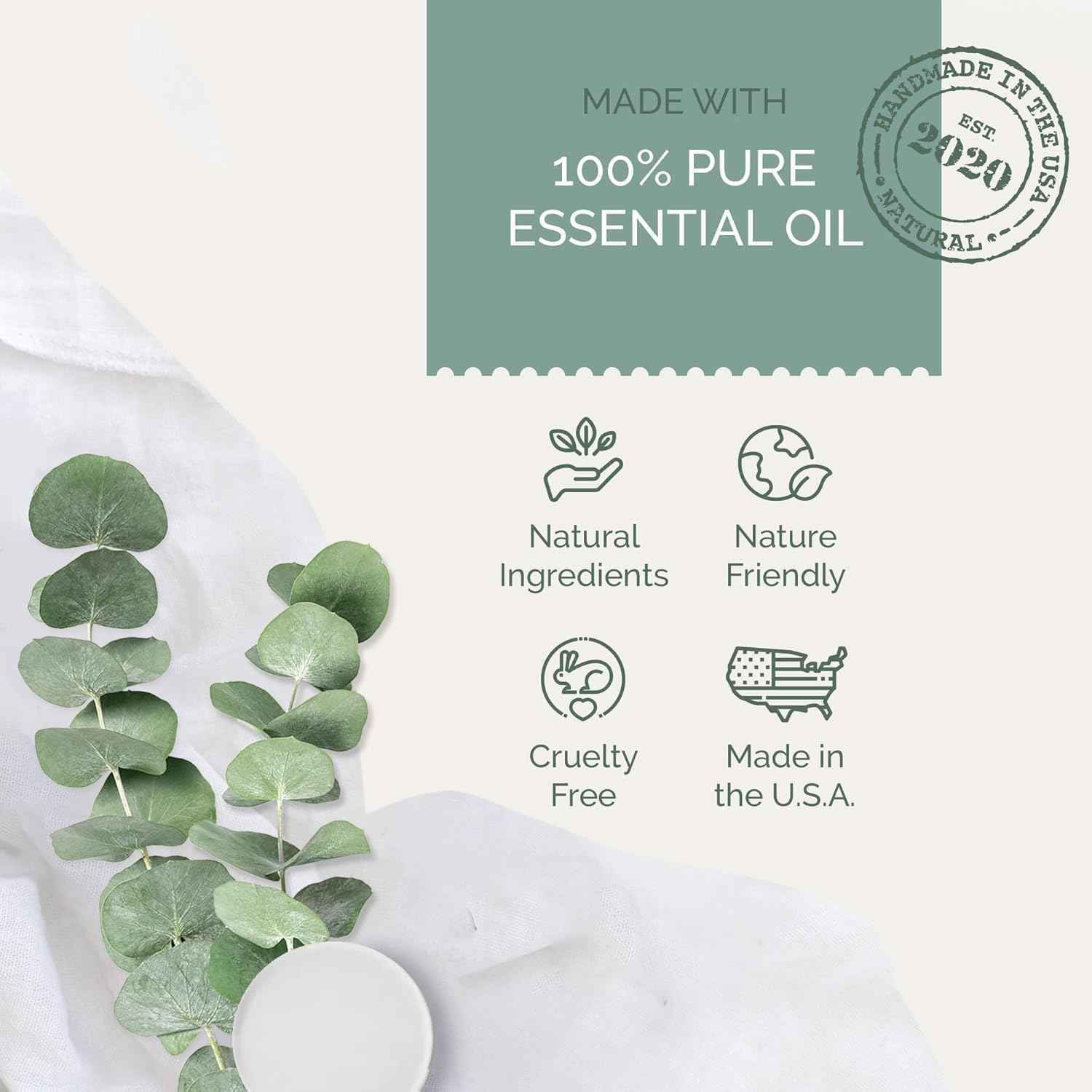 BOOTLEG BATH Shower Steamers Aromatherapy Eucalyptus and Mint 15 Pack, 100% Pure Essential Oil, All Natural, for Men and Women, Made in USA