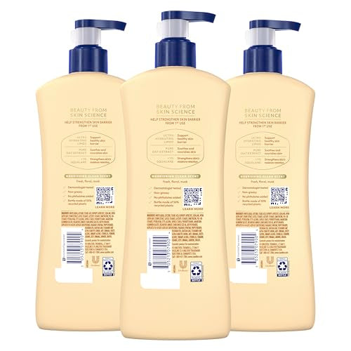 Vaseline Intensive Care Nourishing Moisture Body Lotion, 3 Pack