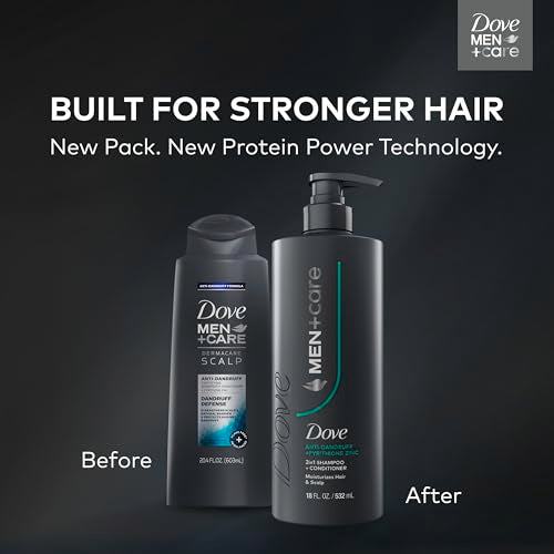 Dove Men+Care 2-in-1 Dandruff Defense Shampoo & Conditioner 18 FL OZ