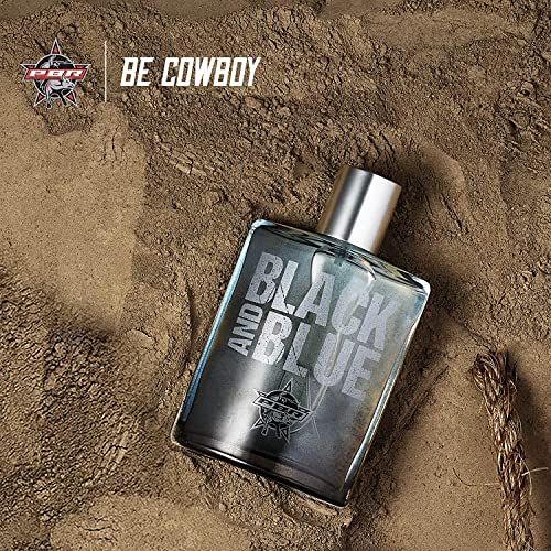 Tru Western PBR Black and Blue Men's Cologne 3.4 fl oz