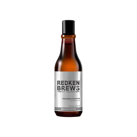 Redken Brews Thickening Mens Shampoo, Shampoo for Thinning hair and hair loss 10.1 fl. oz.