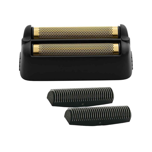 Professional Black Shaver Replacement Foil and Cutters Compatible with BaBylissPro FXONE Shaver(1PC Black)