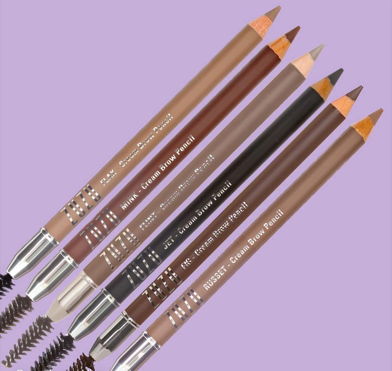 ZUZU LUXE Cream Brow Pencil (Mink - Auburn/Brunette), Effortlessy sculpt and define eyebrows, natural finish, creamy formula. Natural, Paraben Free, Vegan, Gluten-free,Cruelty-free, Non GMO,0.044 oz.