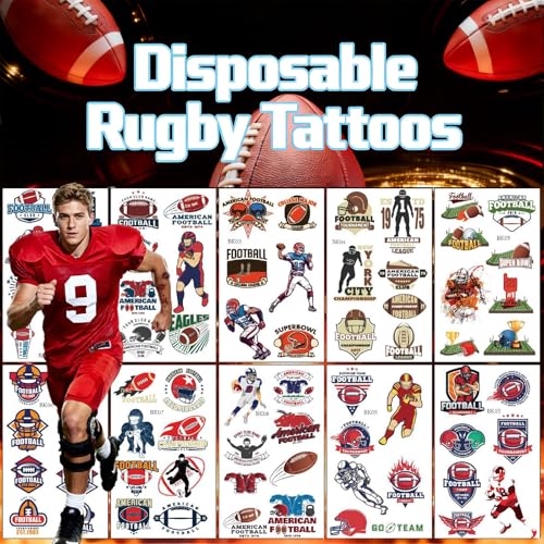 Carnival Temporary Tattoos - 10 Assorted Designs