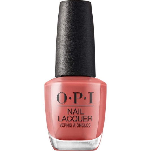 OPI Nail Lacquer, My Solar Clock is Ticking, Red Nail Polish, Peru Collection, 0.5 fl oz