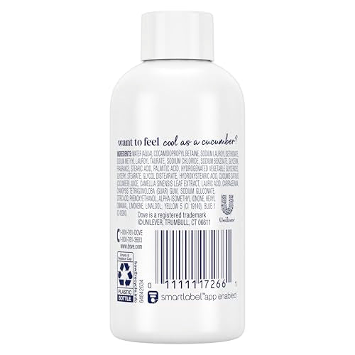 Dove Body Wash 24 Count Refreshing Cucumber and Green Tea Refreshes Skin Cleanser That Effectively Washes Away Bacteria While Nourishing Your 3 oz