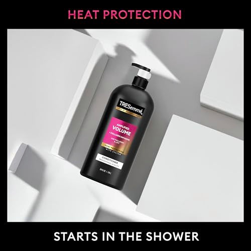 TRESemm? 24 Hour Volume Conditioner with Pump For Fine Hair Formulated With Pro Style Technology 39 Fl Oz
