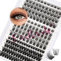 FADLASH Lash Clusters 10-18mm D Curl DIY Eyelash Extensions