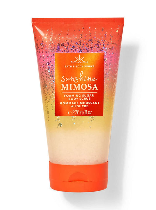 Bath & Body Works Bath and Body Works Sunshine Mimosa Creamy Scrub (Sunshine Mimosa) (Pack of 1), 8.0 ounces, 8.0 fluid_ounces, 6.6 Ounce