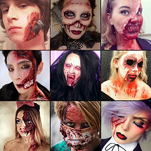 Halloween Face Paint Kit with Fake Blood & SFX Makeup