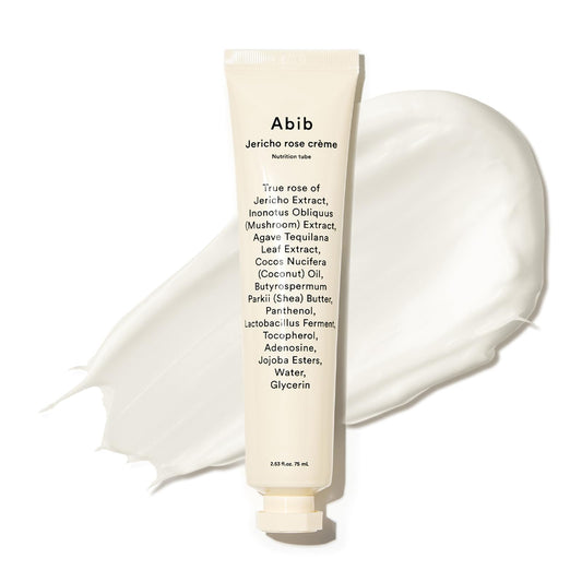 Abib Jericho Rose Cream 75ml - Hypoallergenic, Anti-Aging Moisturizer for Dry Skin