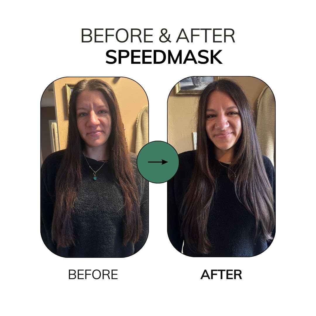 SWAIR SpeedMask Pre-Wash Hair Treatment, 1-Minute Nourishing Mask for Wet or Dry Hair, 8 fl oz