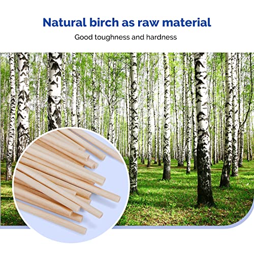 JMU Medical Cotton Swabs with Sturdy Wooden Sticks - 1000 Count