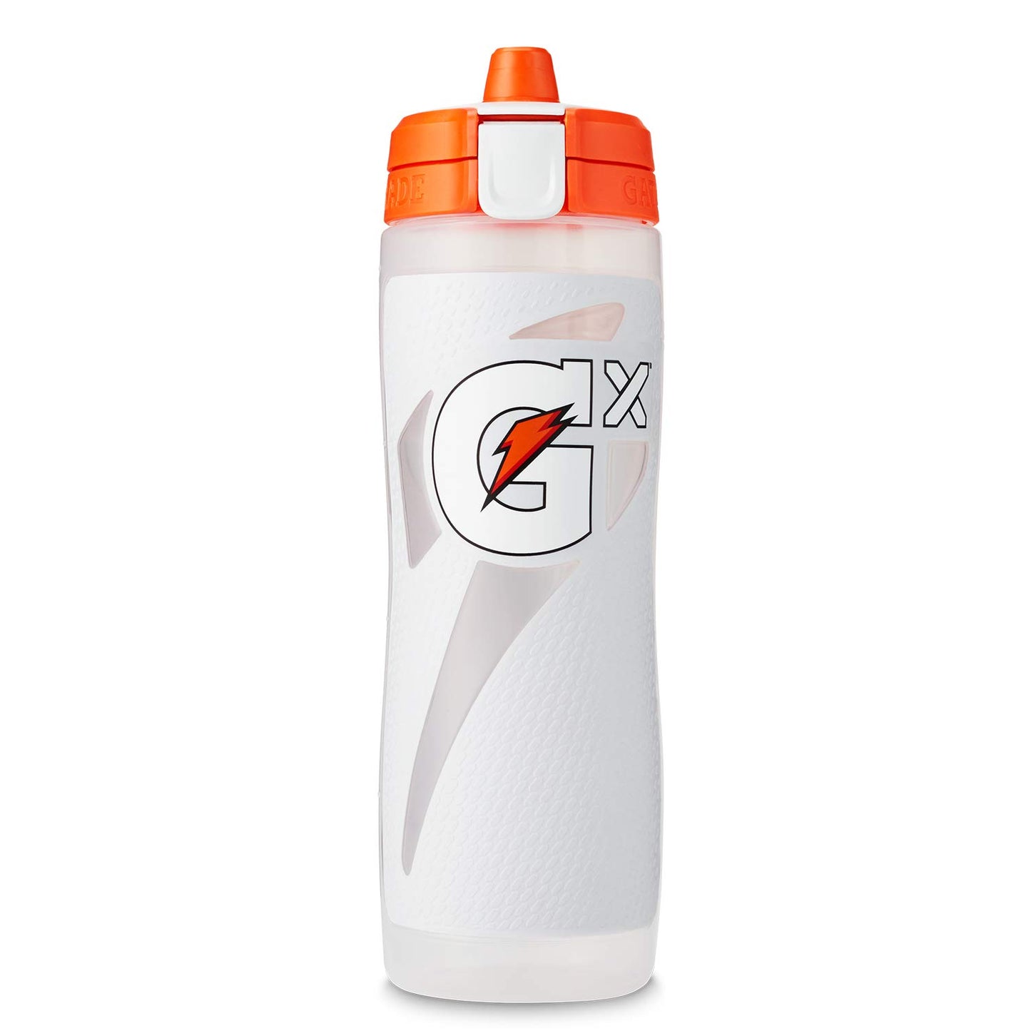 Gatorade Gx Plastic Squeeze Bottle, White, 30oz