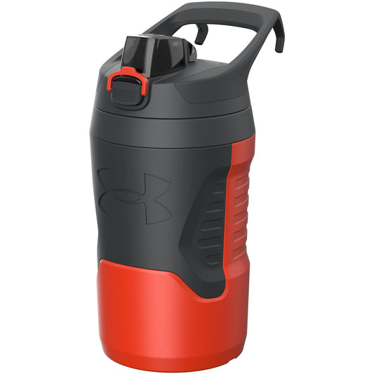 Under Armour Sports Water Jug, 32 oz Insulated Water Bottle w/Handle, Fence Hook, Leak Resistant, Baseball, Football & More