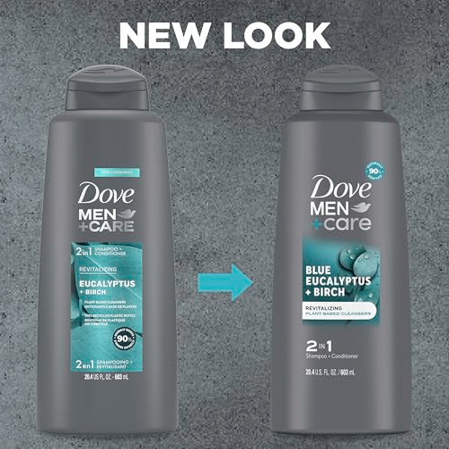 Dove Men+Care 2-in-1 Shampoo & Conditioner, 20.4 oz
