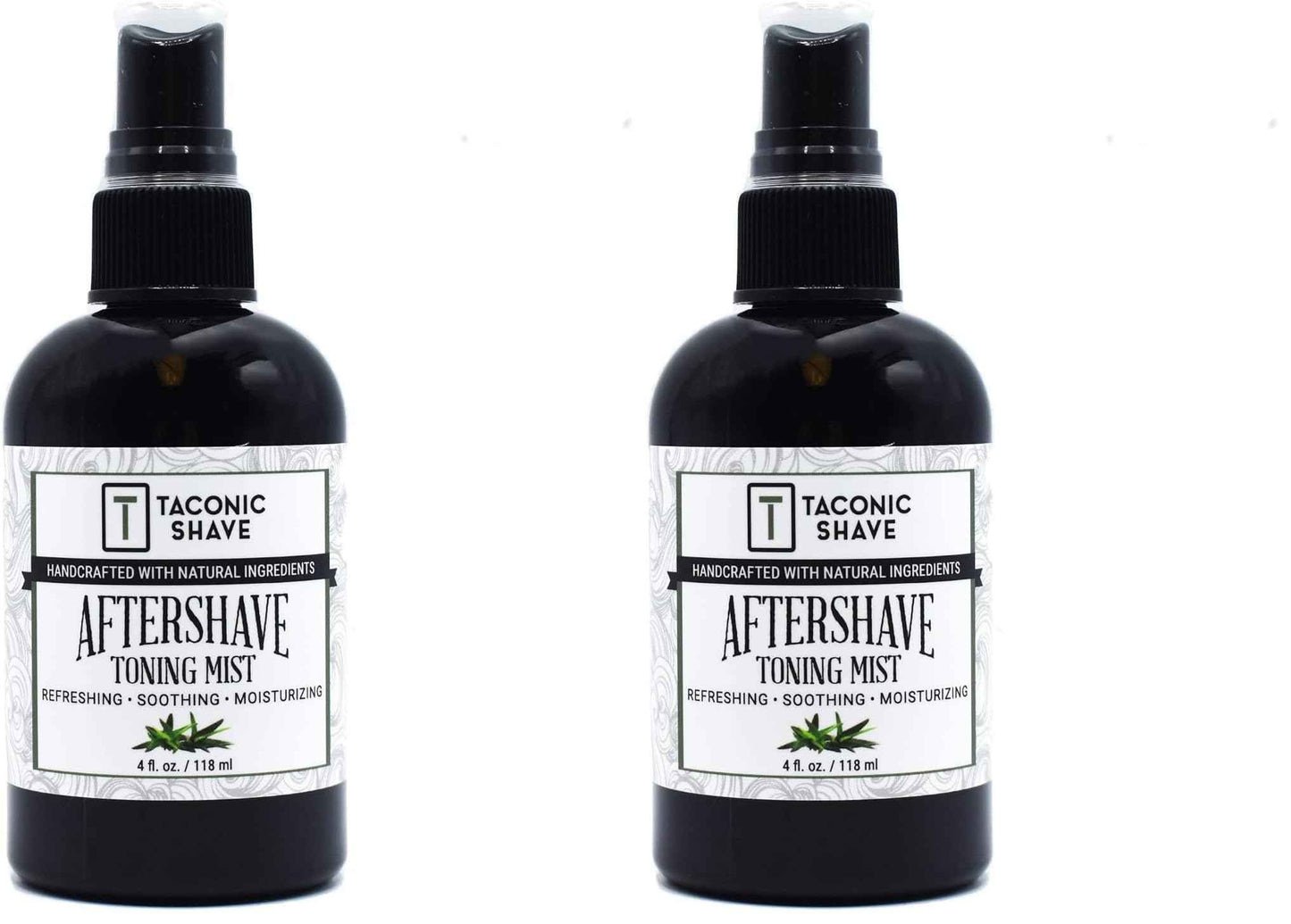 Taconic Shave All Natural Aftershave and Toning Mist - Alcohol Free - Soothes and Calms your Skin (Pack of 2)