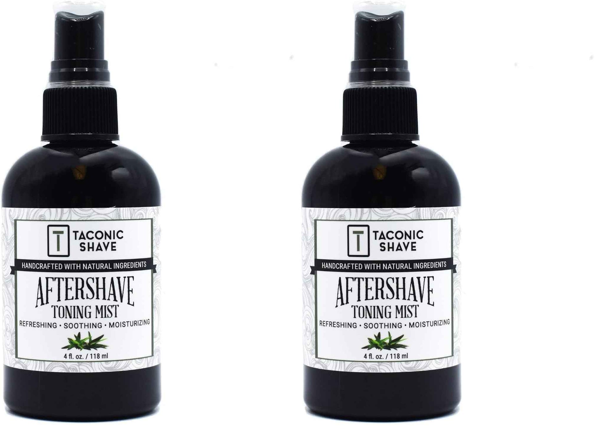Taconic Shave All Natural Aftershave and Toning Mist - Alcohol Free - Soothes and Calms your Skin (Pack of 2)