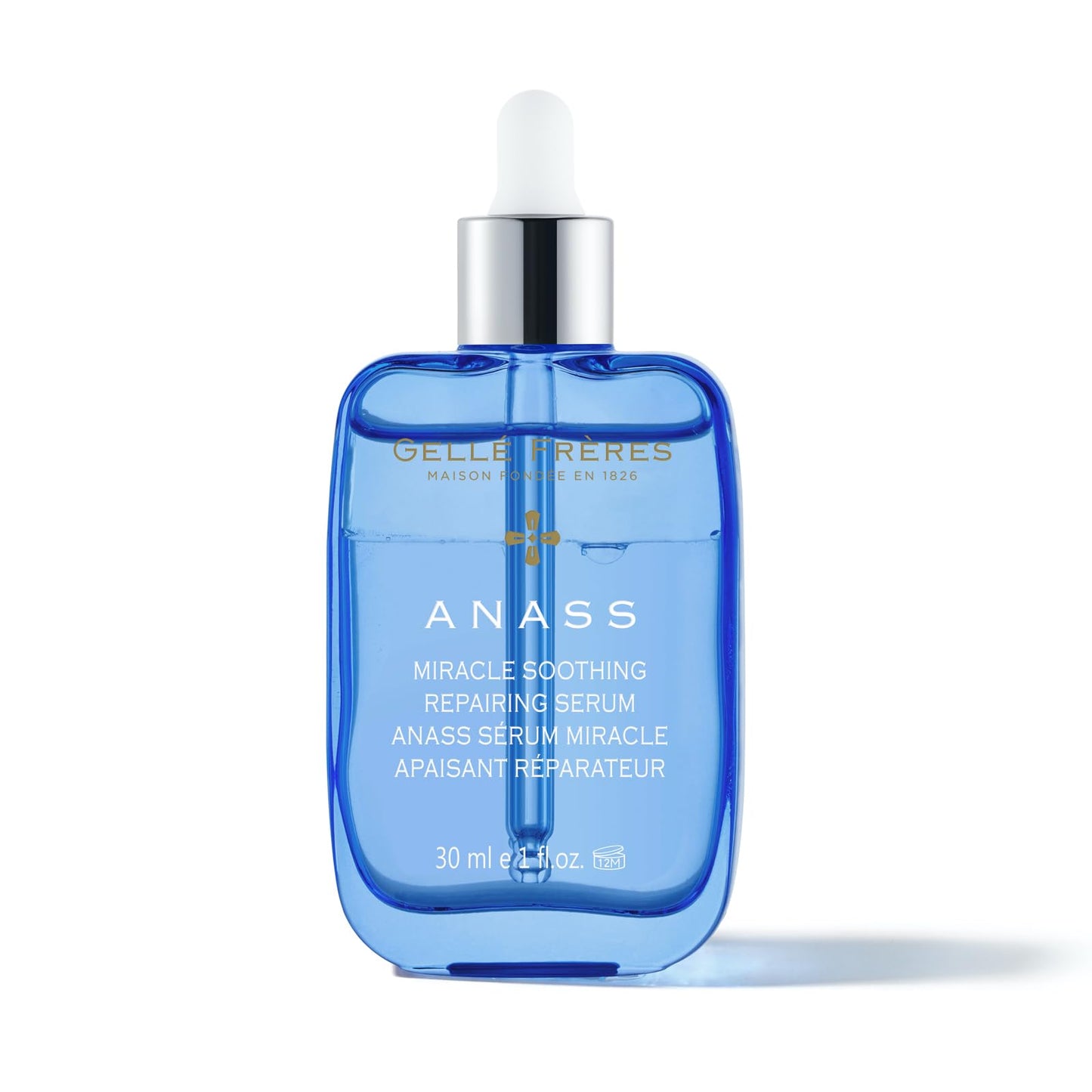 GELLÉ FRÈRES Squalane+B5 Hydrate & Soothe Facial Serum for Dry, Sensitive Skin, Repairing and Calming Skincare, for All Skin Types, 30ml