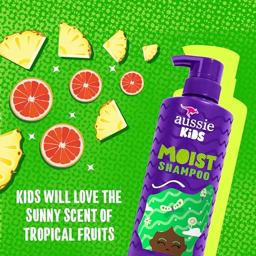 Aussie Kids Hair Care Bundle - Shampoo, Conditioner & Detangler Spray