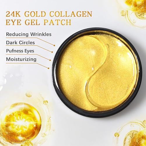 LIYALAN Turmeric Soap Bar for Face & Body Smooth Skin,Deep Cleansing 24K Gold Under Eye Patches for Dark Circles