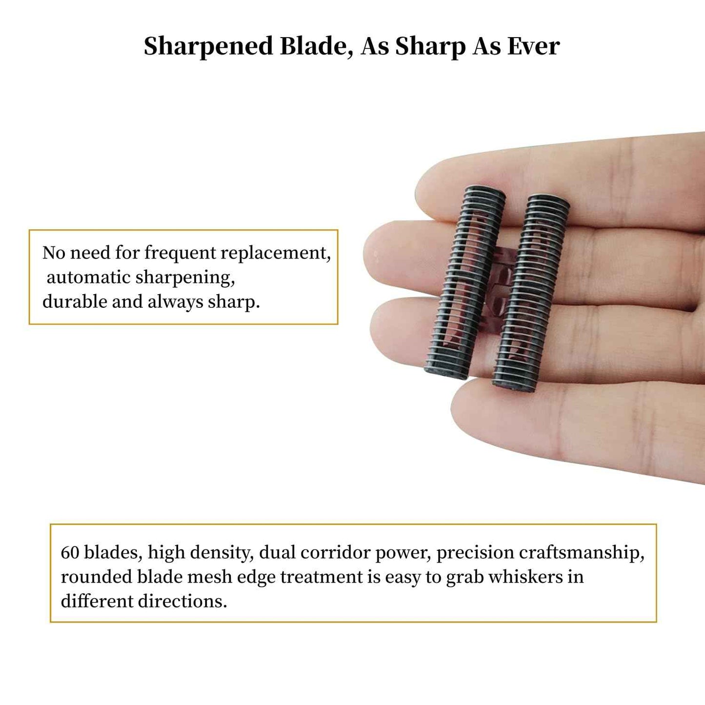 3 Pack Professional 5 Star Series Finale Shaver Replacement Foil and Cutter Bar Assembly Compatible with wahl Shaver Foil 7031-100, 7043-100 Super Close Shaving Replacement Heads，Red