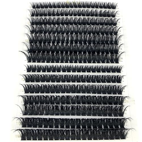 60D 80D Mink Eyelash Clusters - Natural 3D Volume Lashes