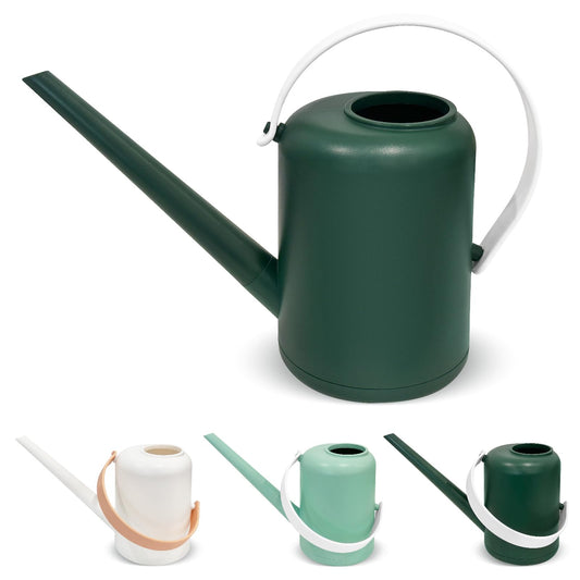 Watering Can for Indoor Plants, Small Watering Cans for House Plant Garden Flower, Long Spout Water Can for Outdoor Watering Plants 1.8L 1/2 Gallon (Dark Green, 1.6L)