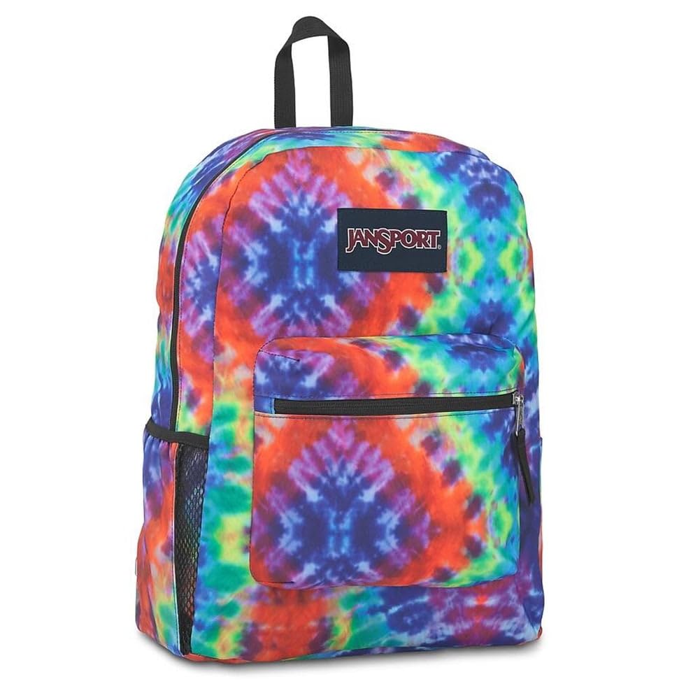 JanSport JS0A47LW9TC Cross Town Red/Multi Hippie Days