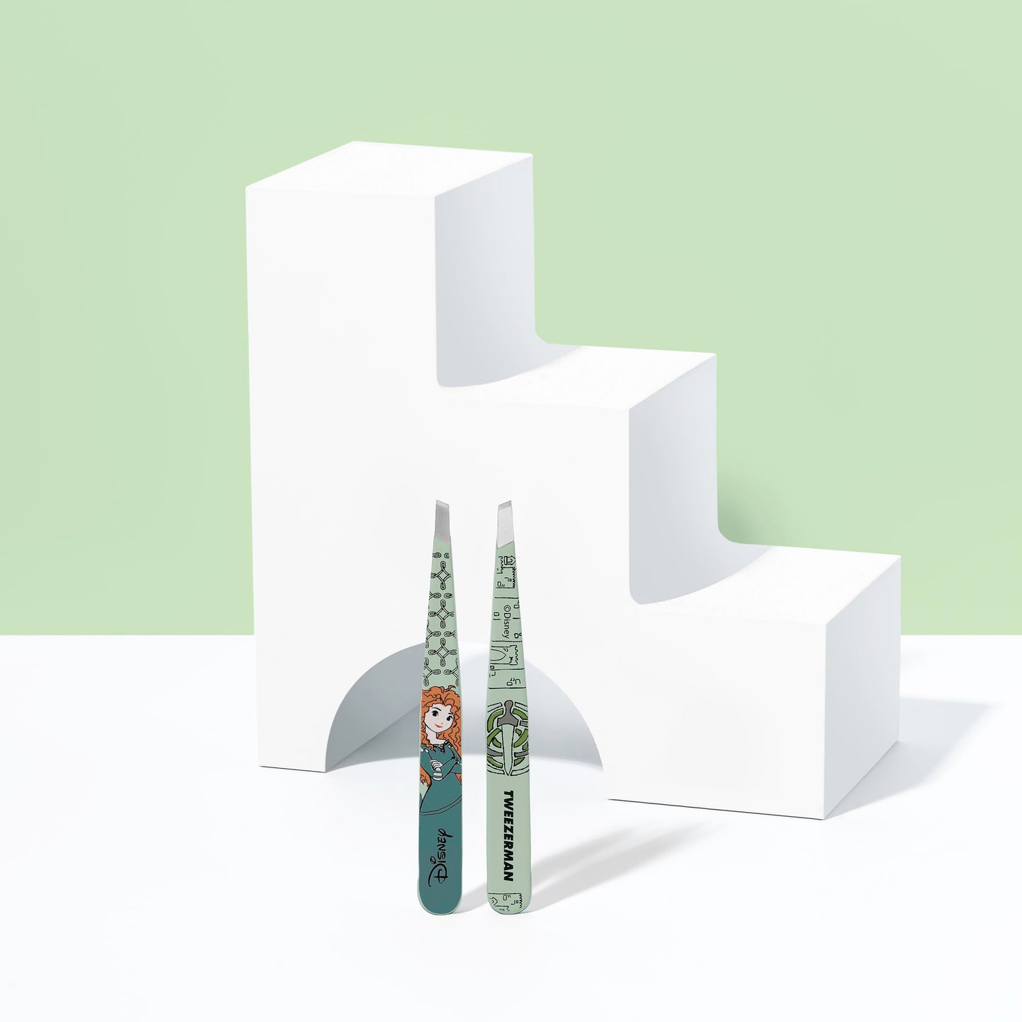 Tweezerman Merida Slant Tweezer - Eyebrow Tweezers for Women and Men