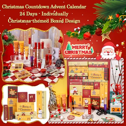 UCANBE 24-Day Makeup Advent Calendar 2026 | Christmas Gift