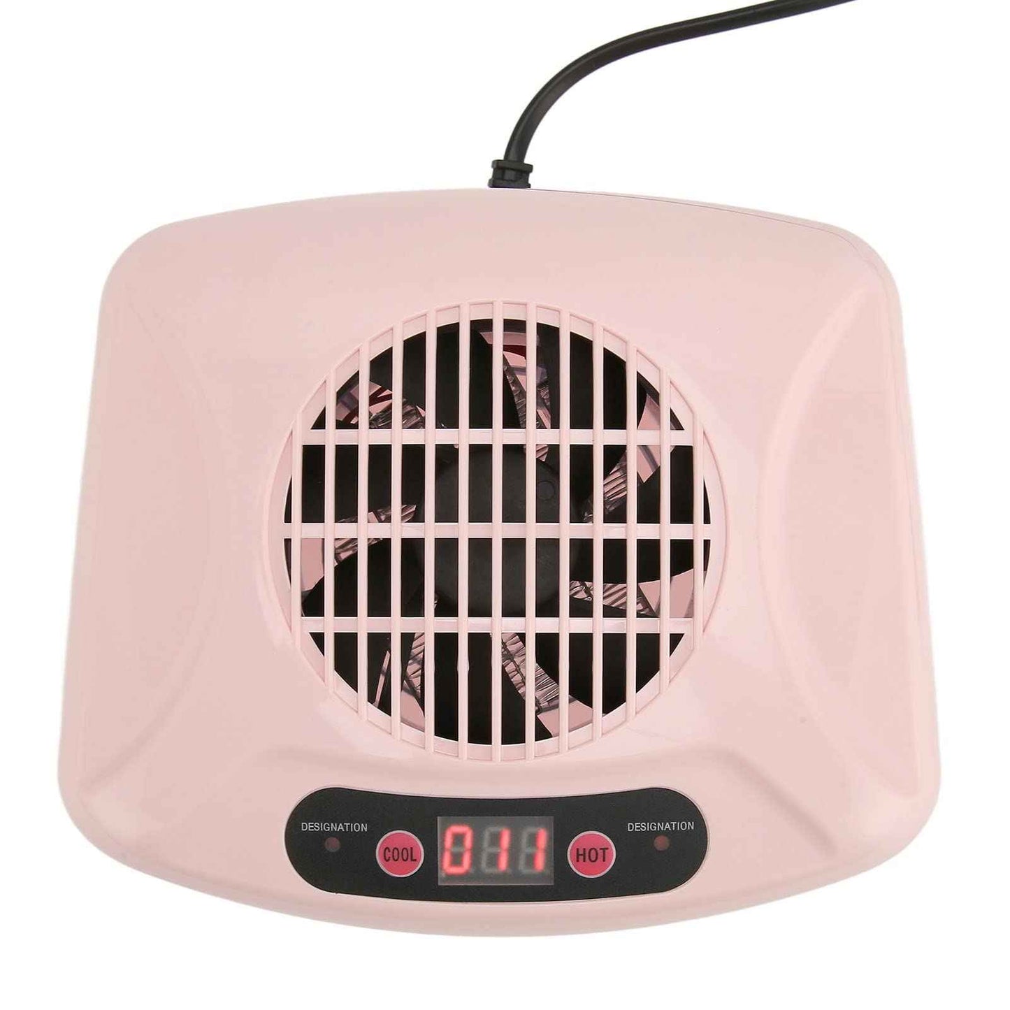 Air Nail Dryer, Portable Infrared Sensor Nail Fan Dryer Blower with Hot and Cool Air, 300W Automatic Nail Polish Dryer for Home and Salon (US Plug 110V)