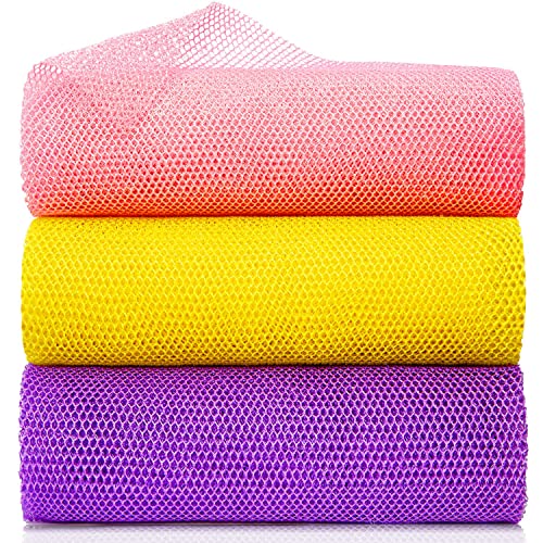 African Exfoliating Net Sponge Bath Loofah - Yellow Pink Purple Variations