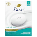 Dove Sensitive Beauty Bar Soap, 8 Pack 3.75 oz