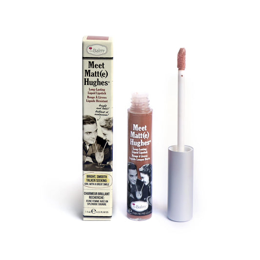 the Balm Meet Matte Hughes Long Lasting Liquid Lipstick - Humble for Women - 0.25 oz Lip Gloss