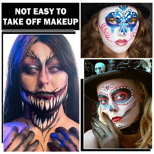 Eye Black Stick Green Face Body Paint Football Baseball Softball Matte Lipstick Makeup For Sports Halloween Clown Makeup Cosplay Parties 05# Green