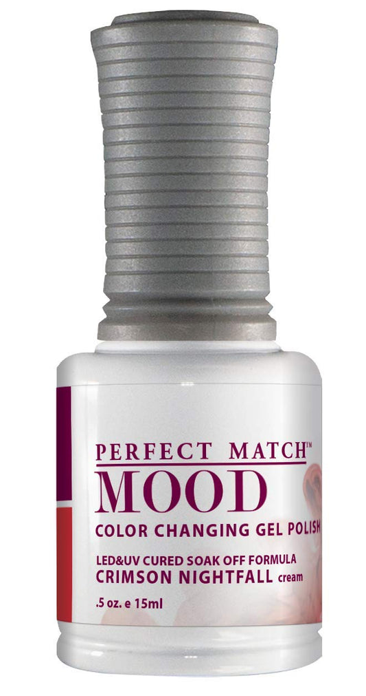 LECHAT Perfect Match Mood Gel Polish, Crimson Nightfall, 0.500 Ounce (MPMG18)