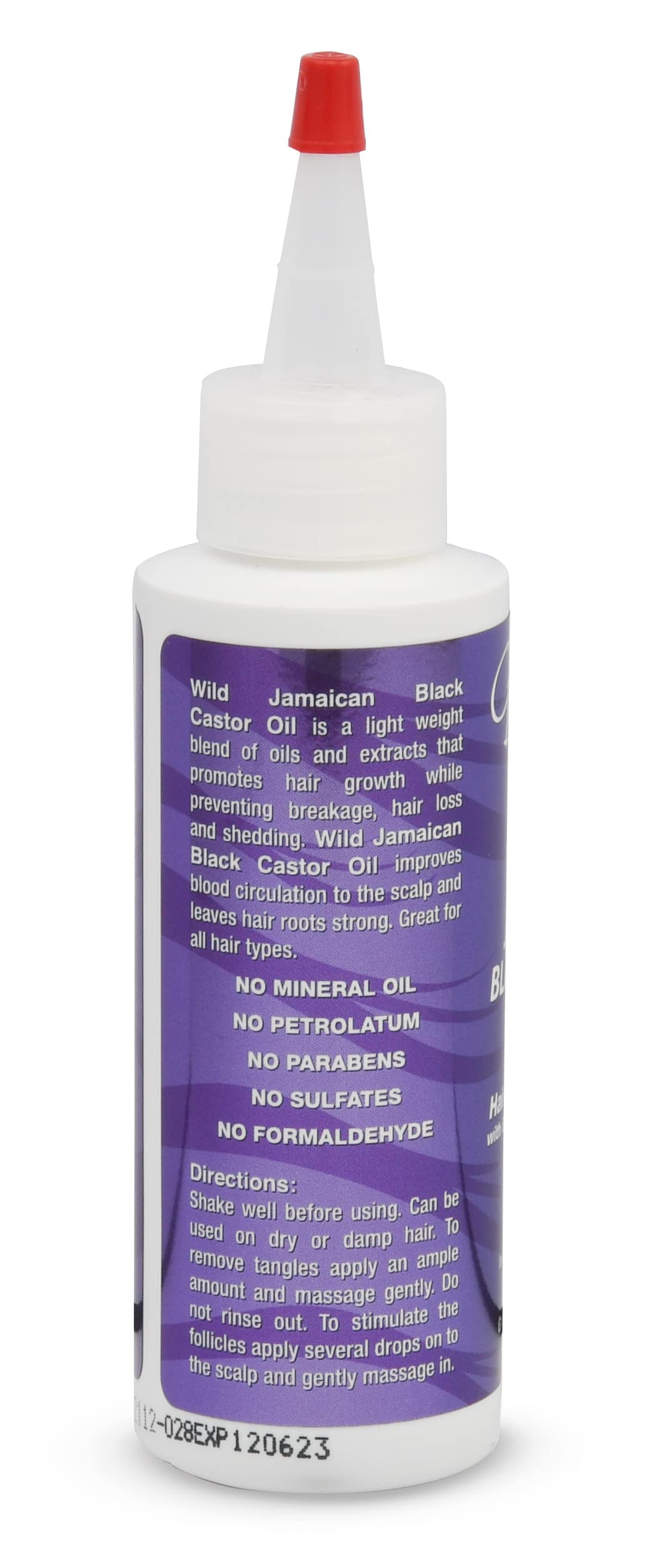 CB Smoothe Wild Jamaican Black Castor Oil - Healthy Hair Growth Serum With Biotin, Niacin, & Rosemary - Promotes Scalp Circulation & Natural Growth - Lightweight, Non Greasy Formula - 4oz Bottle