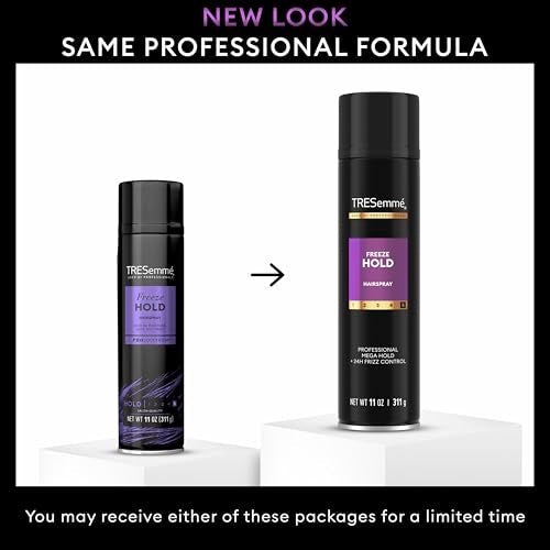 TRESemm? Hairspray Freeze Hold for 24-Hour Frizz Control and All-Day Humidity Resistance 11 Fl Oz