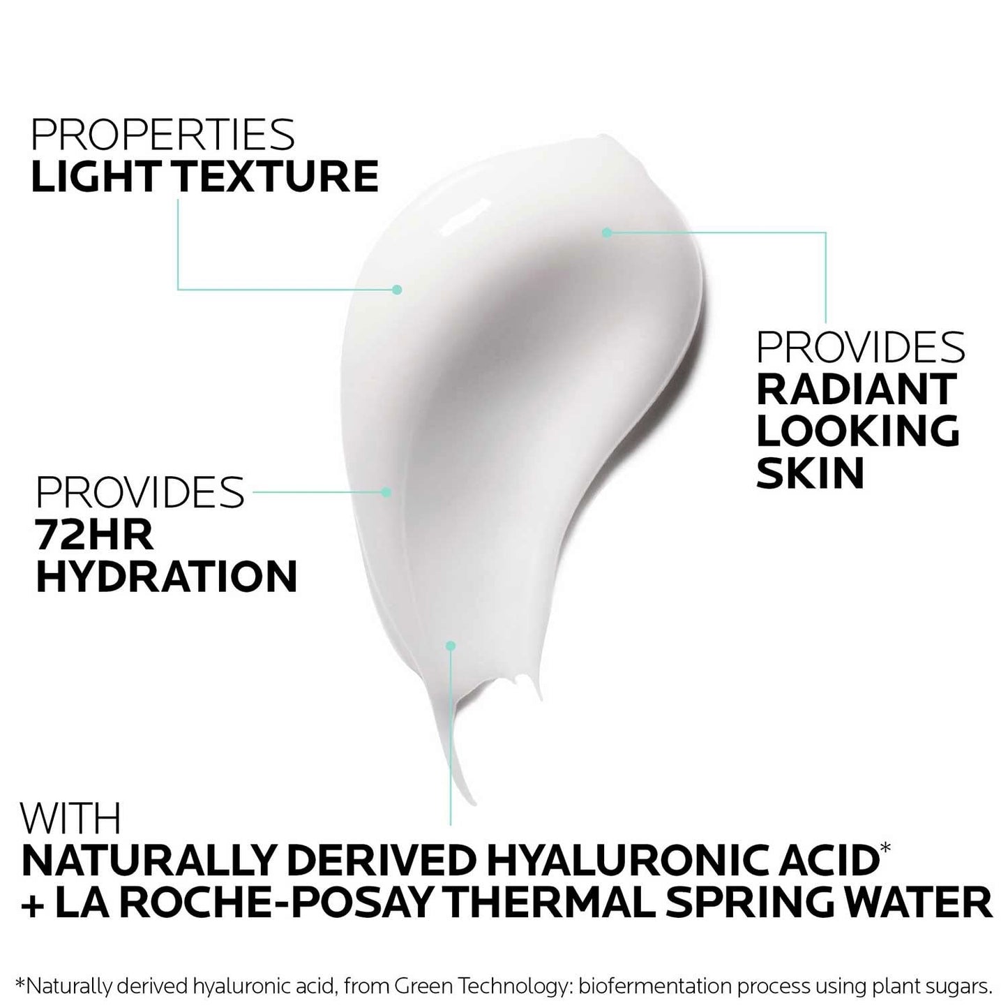 La Roche-Posay HydraphaseHA Light Face Moisturizer, Hyaluronic Acid Face Moisturizer with 72HR Hydration, Oil Free & Non-Comedogenic, 50 ML, 1.69 fl. oz.