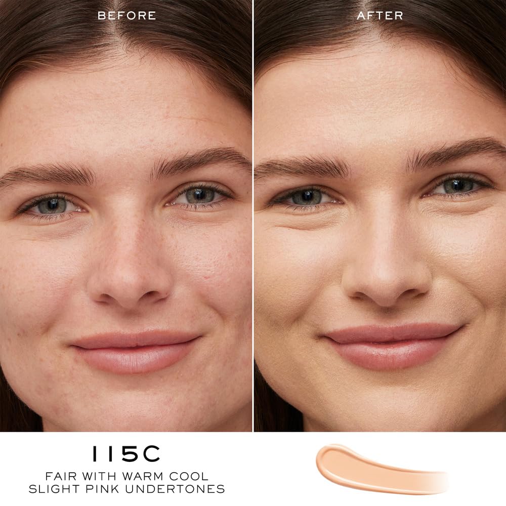 Lancôme Teint Idole Ultra Wear Care & Glow Serum Concealer - Medium Buildable Coverage & Natural Glow Finish - Up To 24H Hydration - 115C