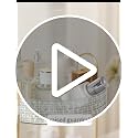 360° Rotating Makeup Organizer - 2 Tier Clear Acrylic