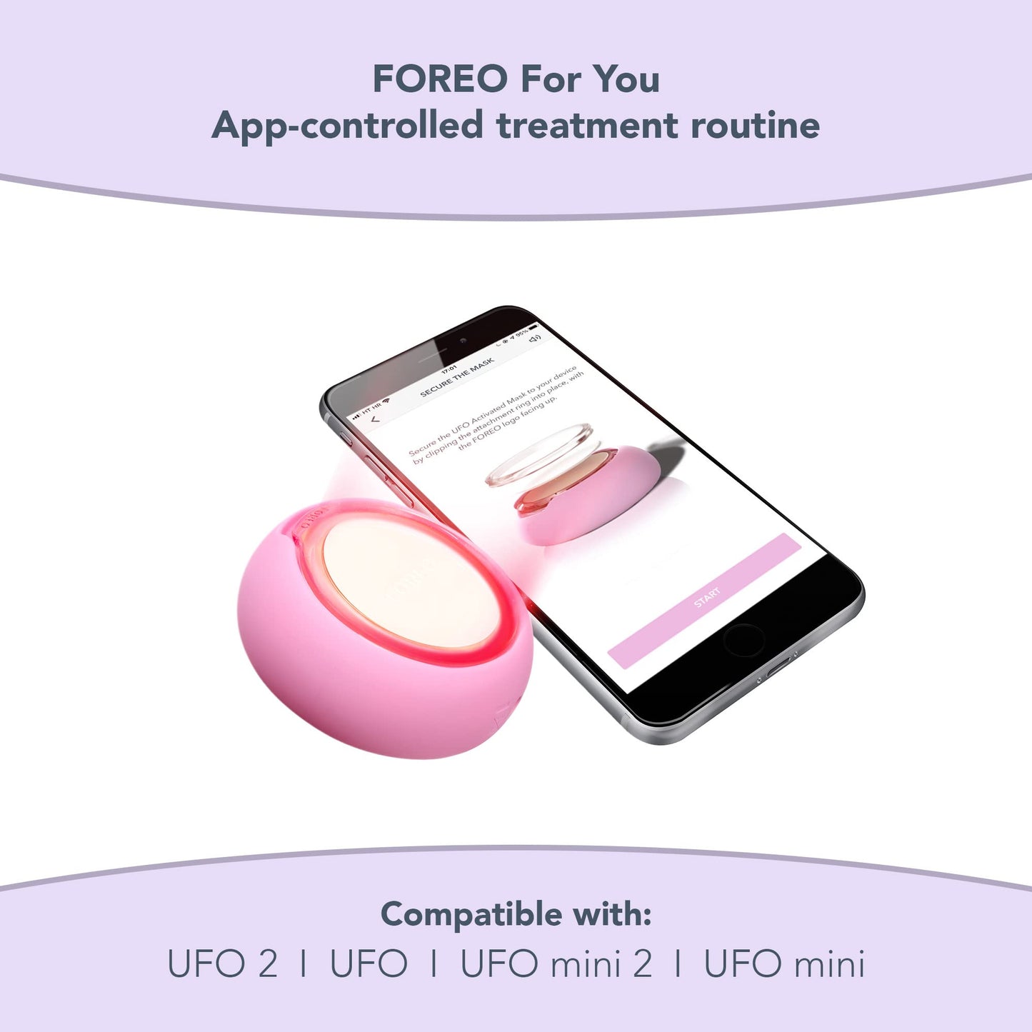 Foreo Call It A Night Revitalizing & Nourishing Ufo Activated Mask By Foreo for Unisex, 7count