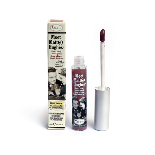 theBalm Meet Matte Hughes Long Lasting Liquid Lipstick - Confident for Women - 0.25 oz Lip Gloss